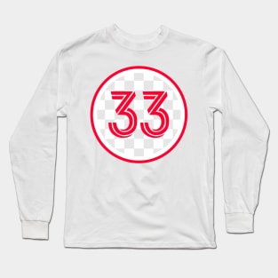 Aaron Long Number 33 Jersey New York Red Bulls Inspired Long Sleeve T-Shirt